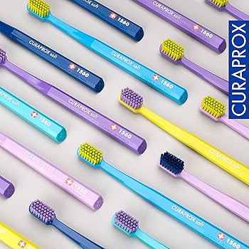 Amazon.com : Curaprox CS 1560 Soft Toothbrush with Ultra